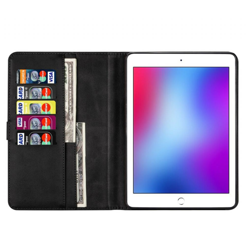 Kožené Pouzdro Na iPad 10.2" (2020) (2019) / Air 10.5" / Pro 10.5" Peněženka