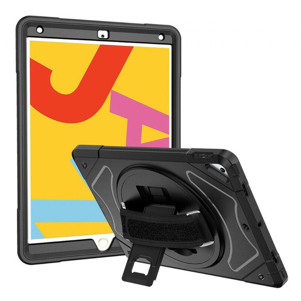 Kryt Na iPad 10.2" (2020) (2019) / Air 10.5" / Pro 10.5" Prémiový Popruh A Ramenní Popruh