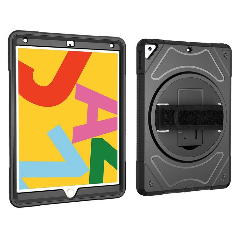 Kryt Na iPad 10.2" (2020) (2019) / Air 10.5" / Pro 10.5" Prémiový Popruh A Ramenní Popruh