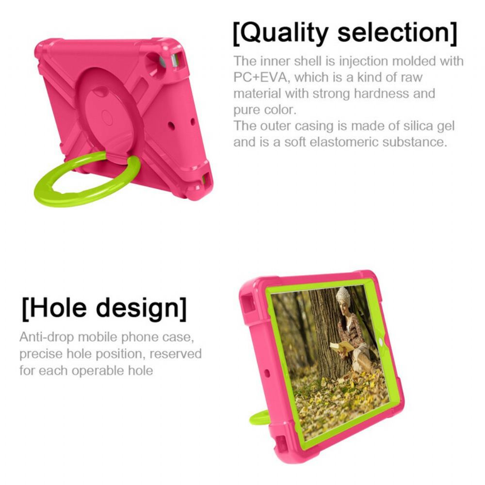 Kryt Na iPad 10.2" (2020) (2019) / Air 10.5" / Pro 10.5" Ultra Odporový Kroužek