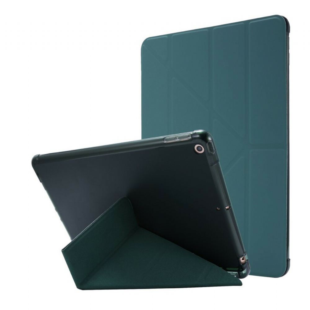 Kryty Na Mobil Na iPad 10.2" (2020) (2019) / Air 10.5" / Pro 10.5" Efekt Origami Kůže