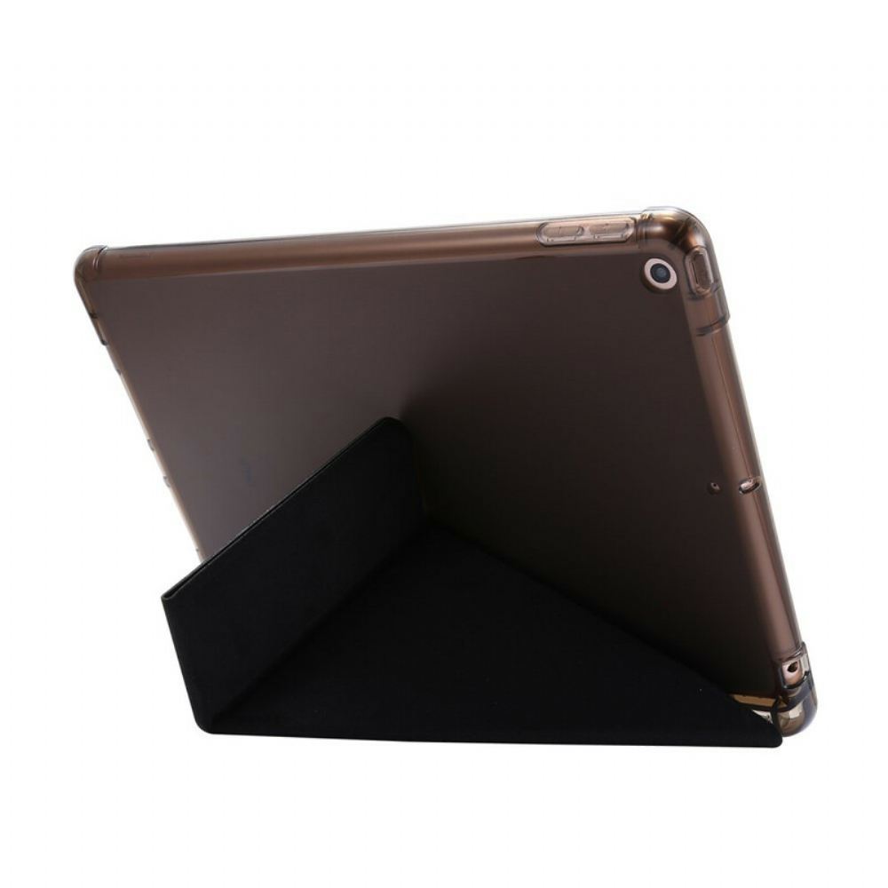 Kryty Na Mobil Na iPad 10.2" (2020) (2019) / Air 10.5" / Pro 10.5" Efekt Origami Kůže
