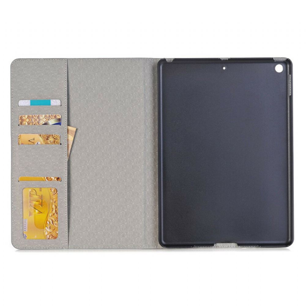 Pouzdra Na iPad 10.2" (2020) (2019) / Air 10.5" / Pro 10.5" Dvoubarevná Textura