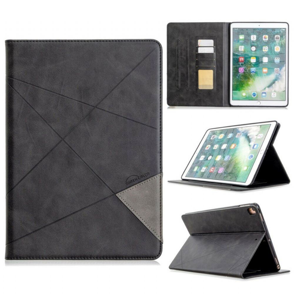 Pouzdra Na iPad 10.2" (2020) (2019) / Air 10.5" / Pro 10.5" Geometrie