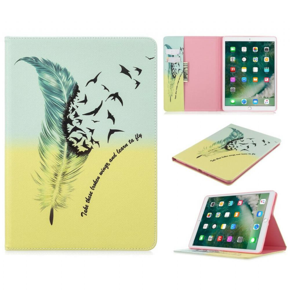 Pouzdra Na iPad 10.2" (2020) (2019) / Air 10.5" / Pro 10.5" Peříčko