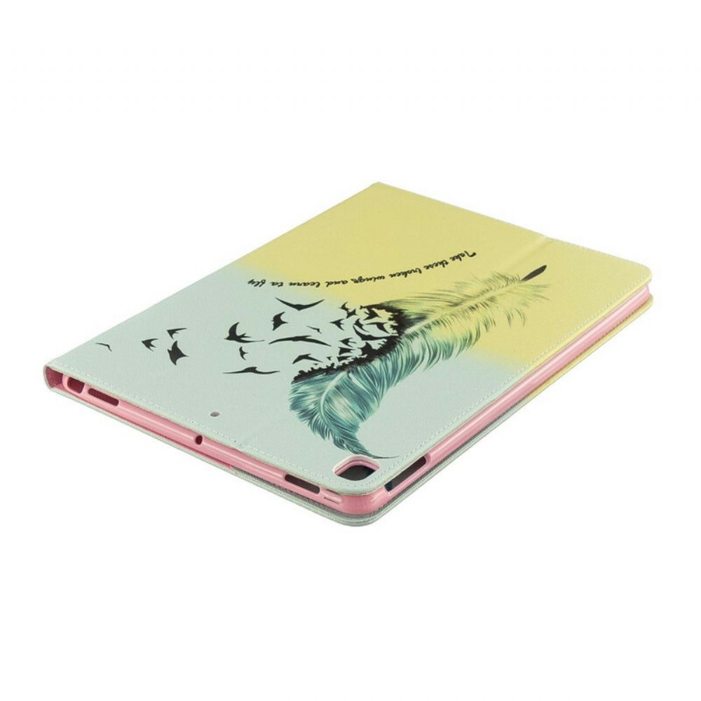 Pouzdra Na iPad 10.2" (2020) (2019) / Air 10.5" / Pro 10.5" Peříčko