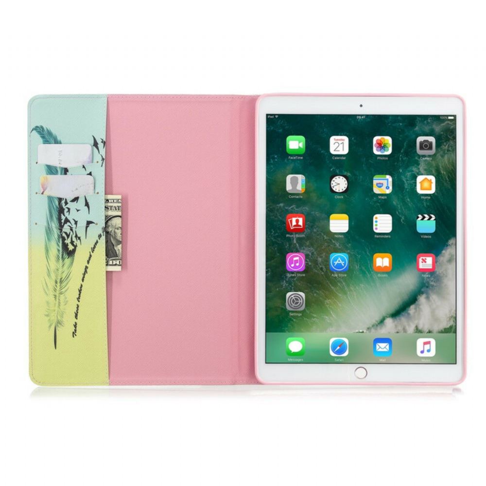 Pouzdra Na iPad 10.2" (2020) (2019) / Air 10.5" / Pro 10.5" Peříčko