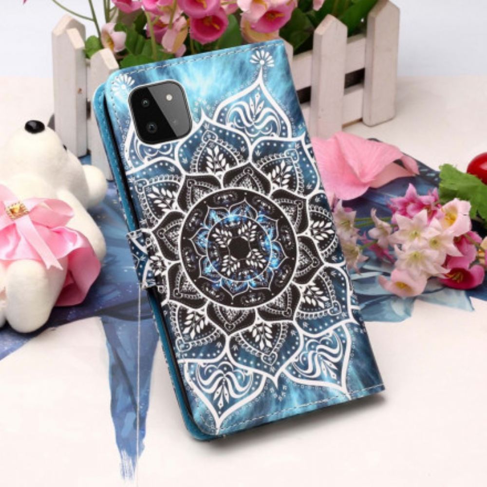Flipové Pouzdro Na Samsung Galaxy A22 5G Mandala Na Obloze