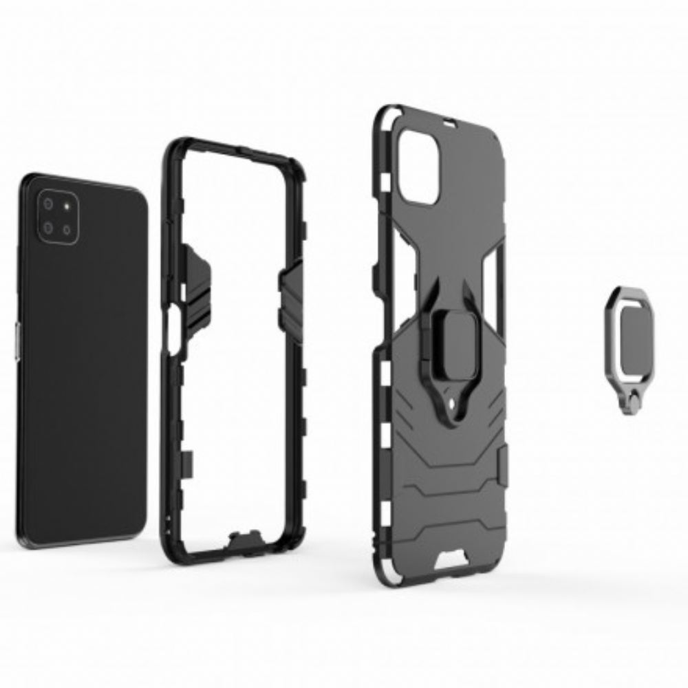 Kryt Na Samsung Galaxy A22 5G Odolný Vůči Prstenu