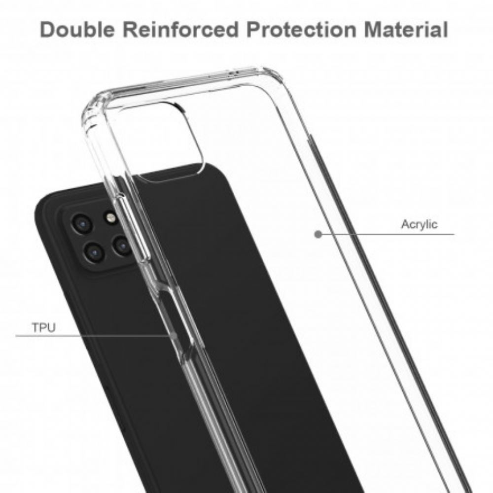 Kryt Na Samsung Galaxy A22 5G Vymazat Vyztužené Rohy