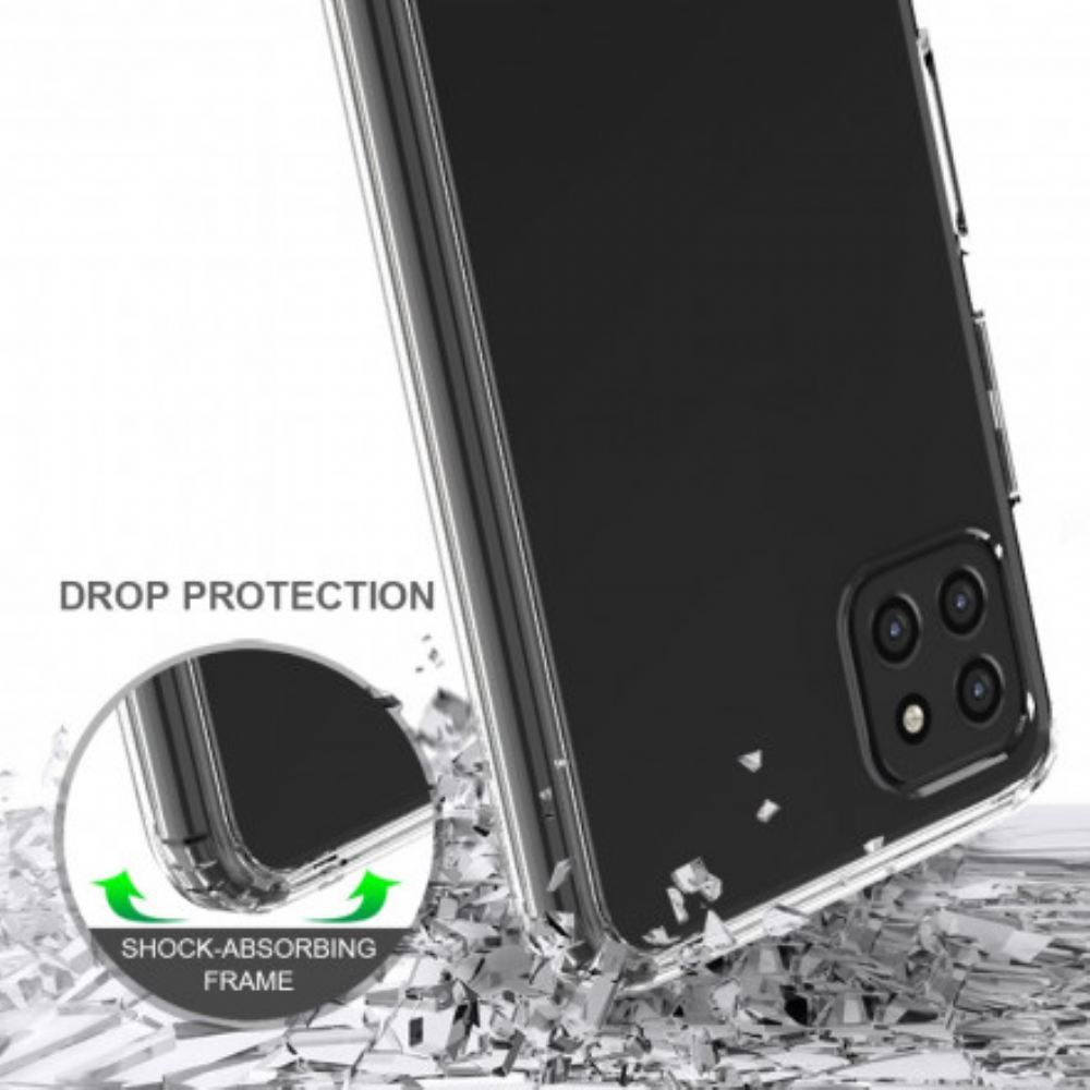 Kryt Na Samsung Galaxy A22 5G Vymazat Vyztužené Rohy