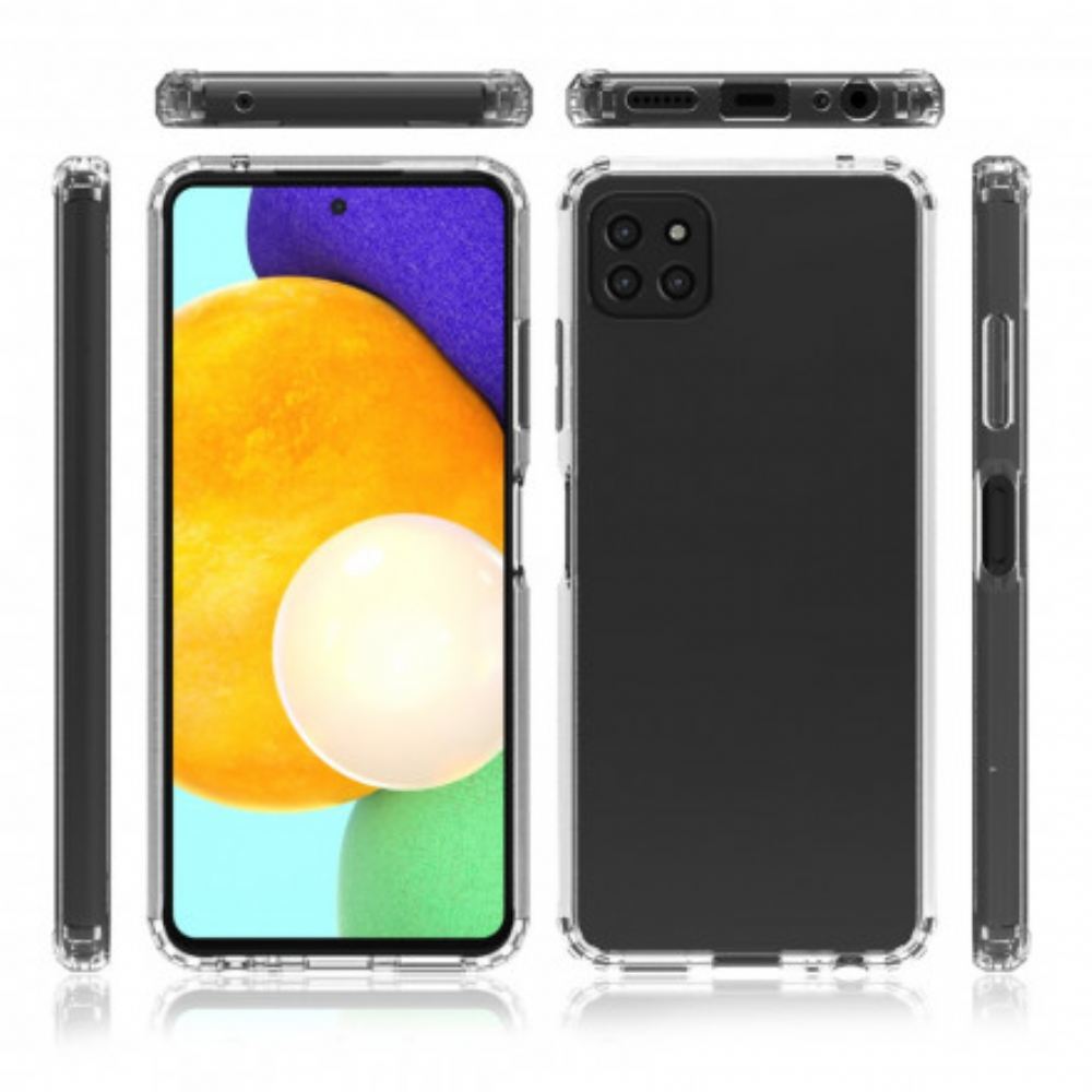 Kryt Na Samsung Galaxy A22 5G Vymazat Vyztužené Rohy