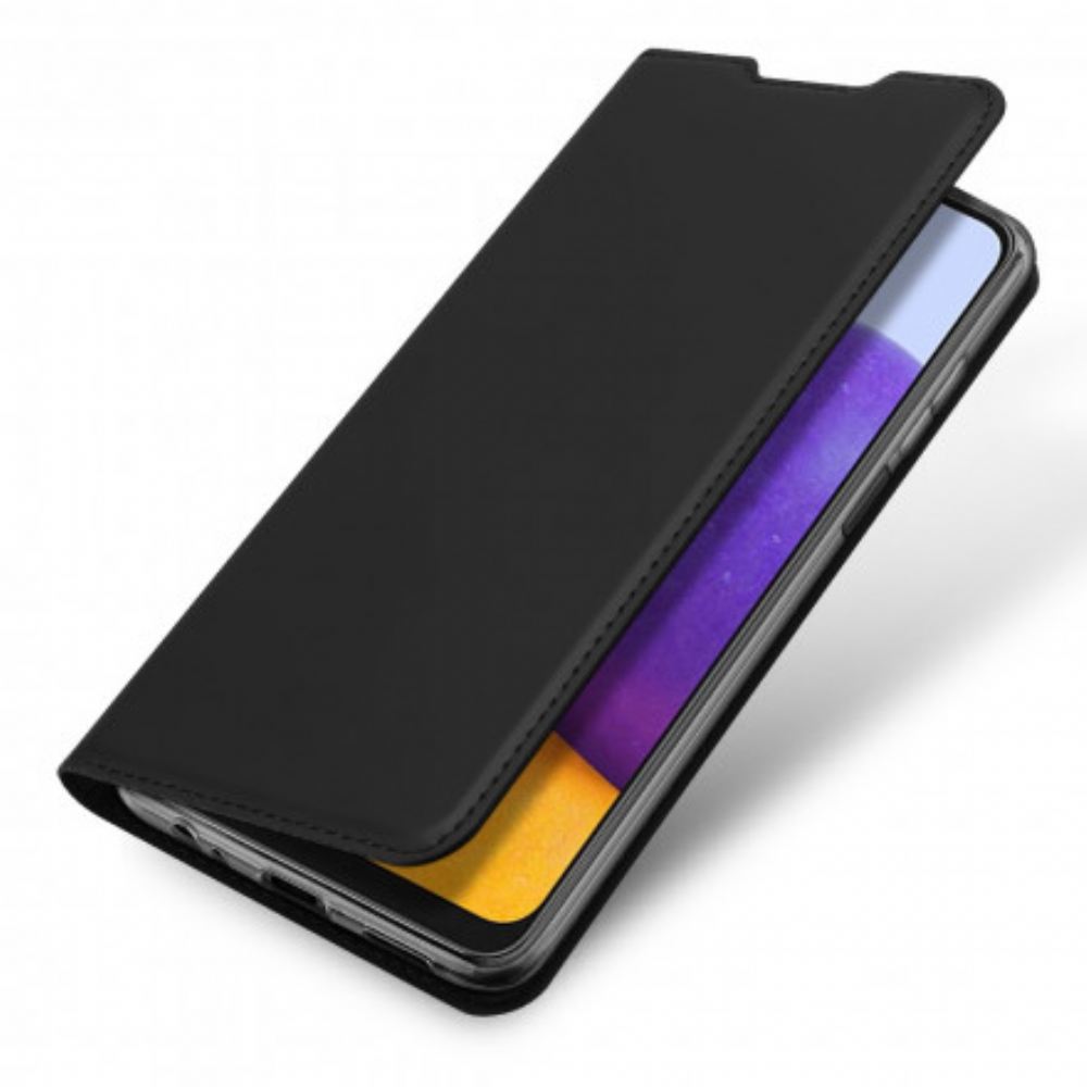 Kryty Na Mobil Na Samsung Galaxy A22 5G Flipové Pouzdro Skin Pro Dux Ducis