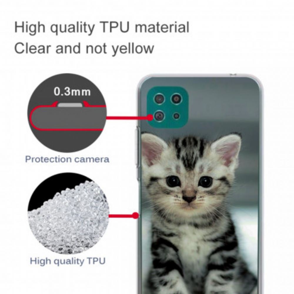 Kryty Na Mobil Na Samsung Galaxy A22 5G Kotě Kotě