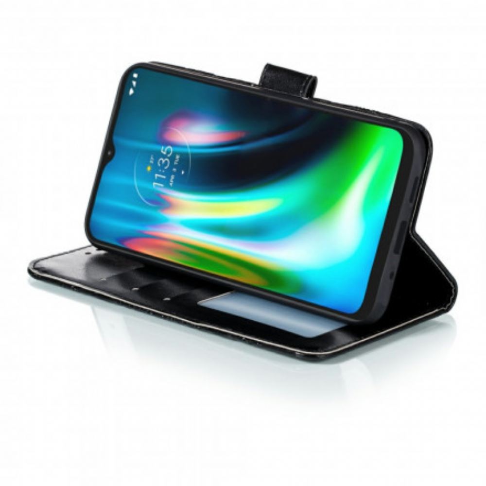 Flipové Pouzdro Na Moto G9 Play Celá Mandala