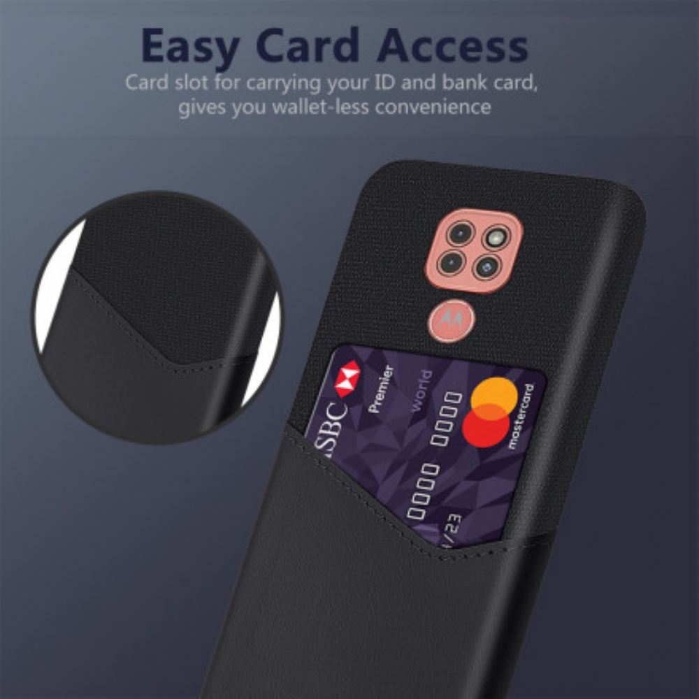 Kryt Na Moto G9 Play Držák Karty Ksq