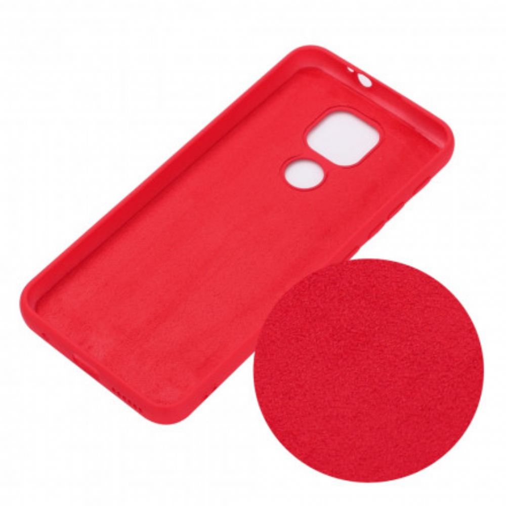 Kryt Na Moto G9 Play Tekutý Silikonový Design Se Šňůrkou