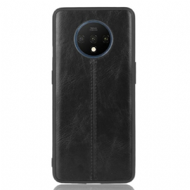 Kryt Na OnePlus 7T Stylové Kožené Šití
