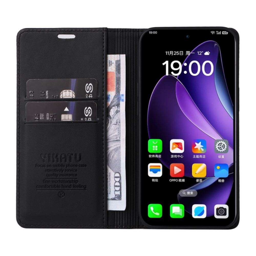 Kožené Pouzdro Folio Oppo Reno 13 5g Ykatu