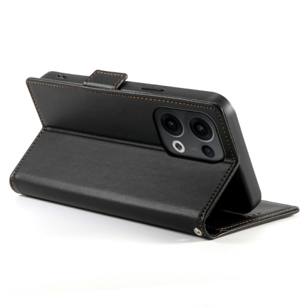 Kožený Kryt Na Oppo Reno 13 5g Dekorativní Nýt