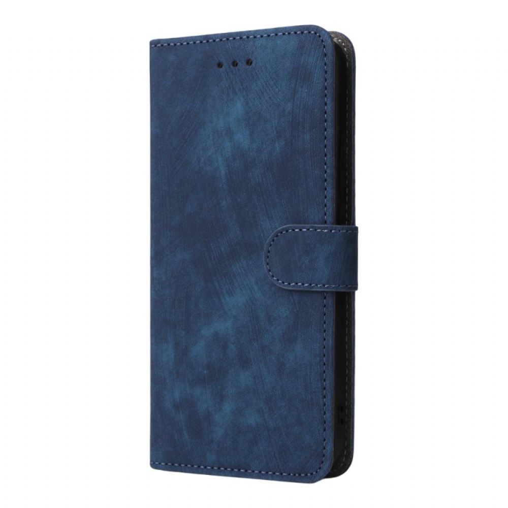 Kožený Kryt Na Oppo Reno 13 5g Semišový Efekt Rfid Ochrana