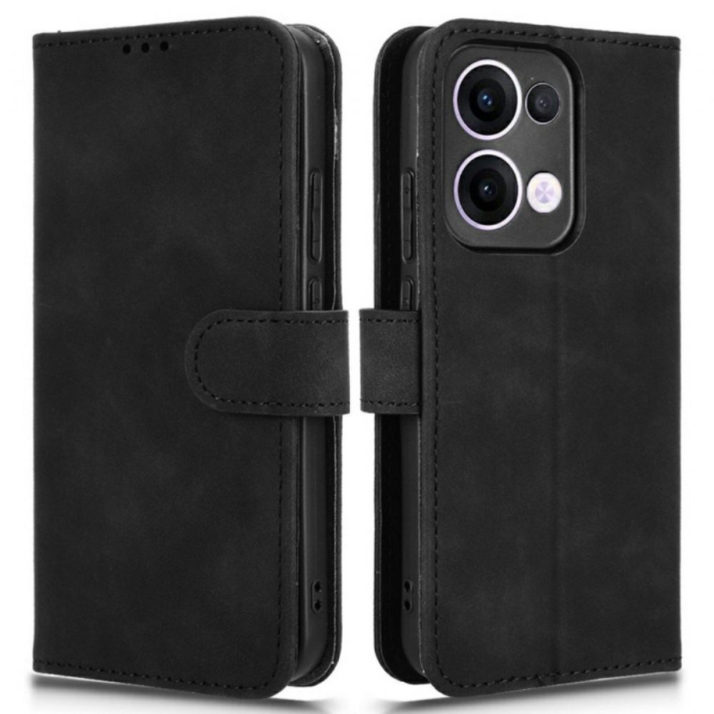 Kožený Kryt Oppo Reno 13 5g Semišový Efekt