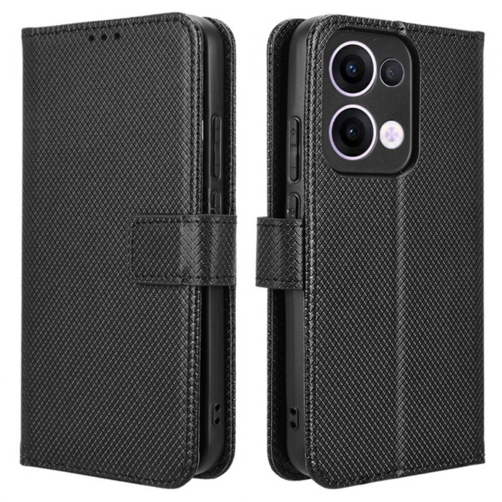 Kožený Kryt Oppo Reno 13 5g Tečky Na Popruhu