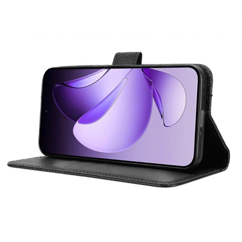 Kožený Kryt Oppo Reno 13 5g Tečky Na Popruhu