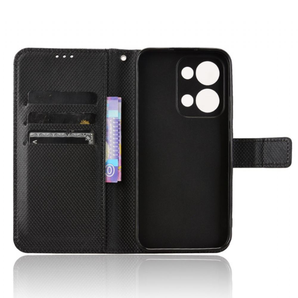 Kožený Kryt Oppo Reno 13 5g Tečky Na Popruhu