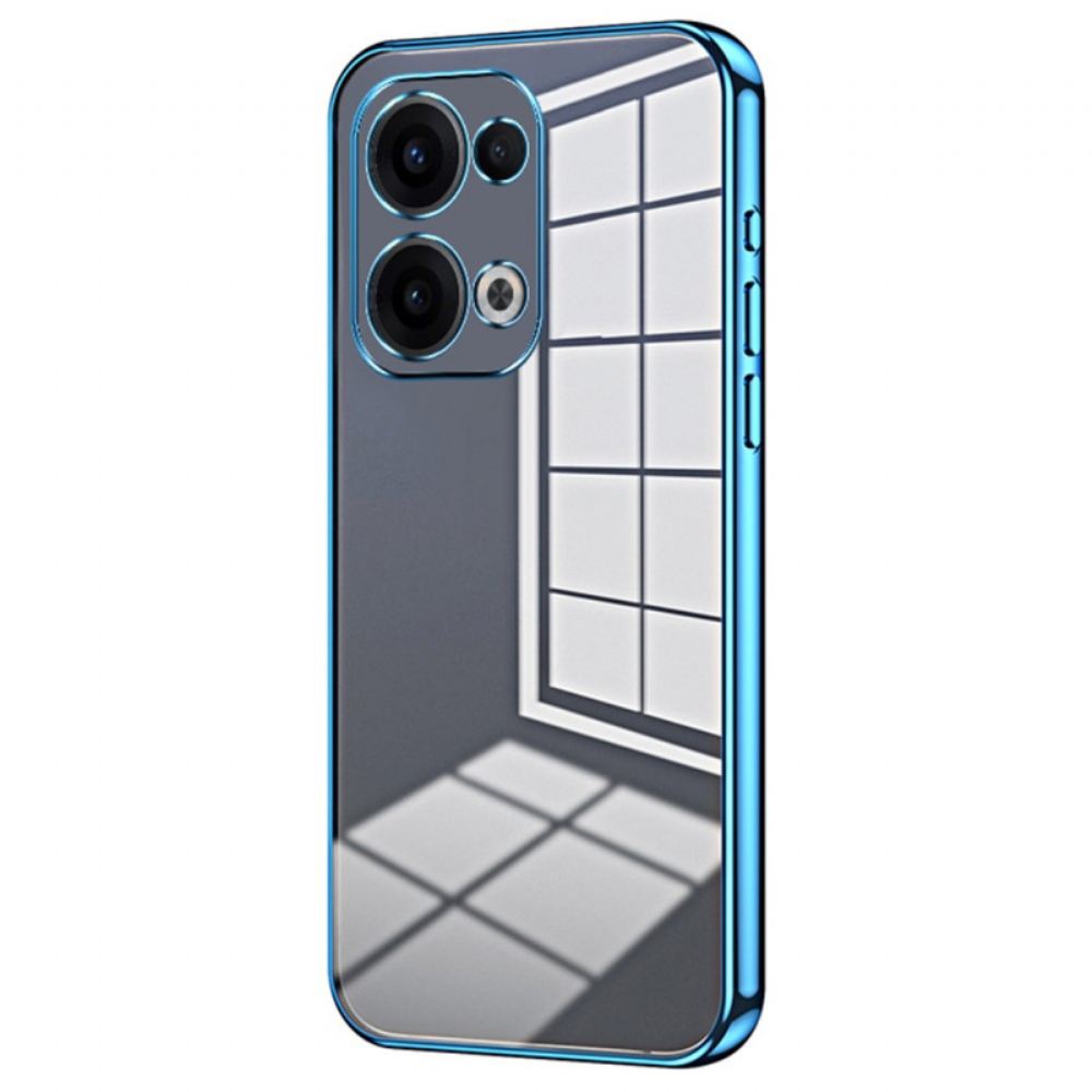 Kryt Oppo Reno 13 5g Kryty Na Mobil Rám S Kovovým Efektem