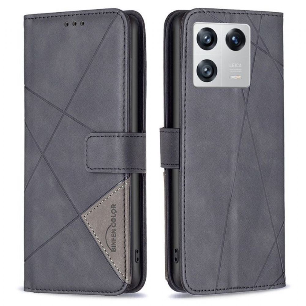 Flipové Pouzdro Na Xiaomi 13 Binfen Color Diamanty