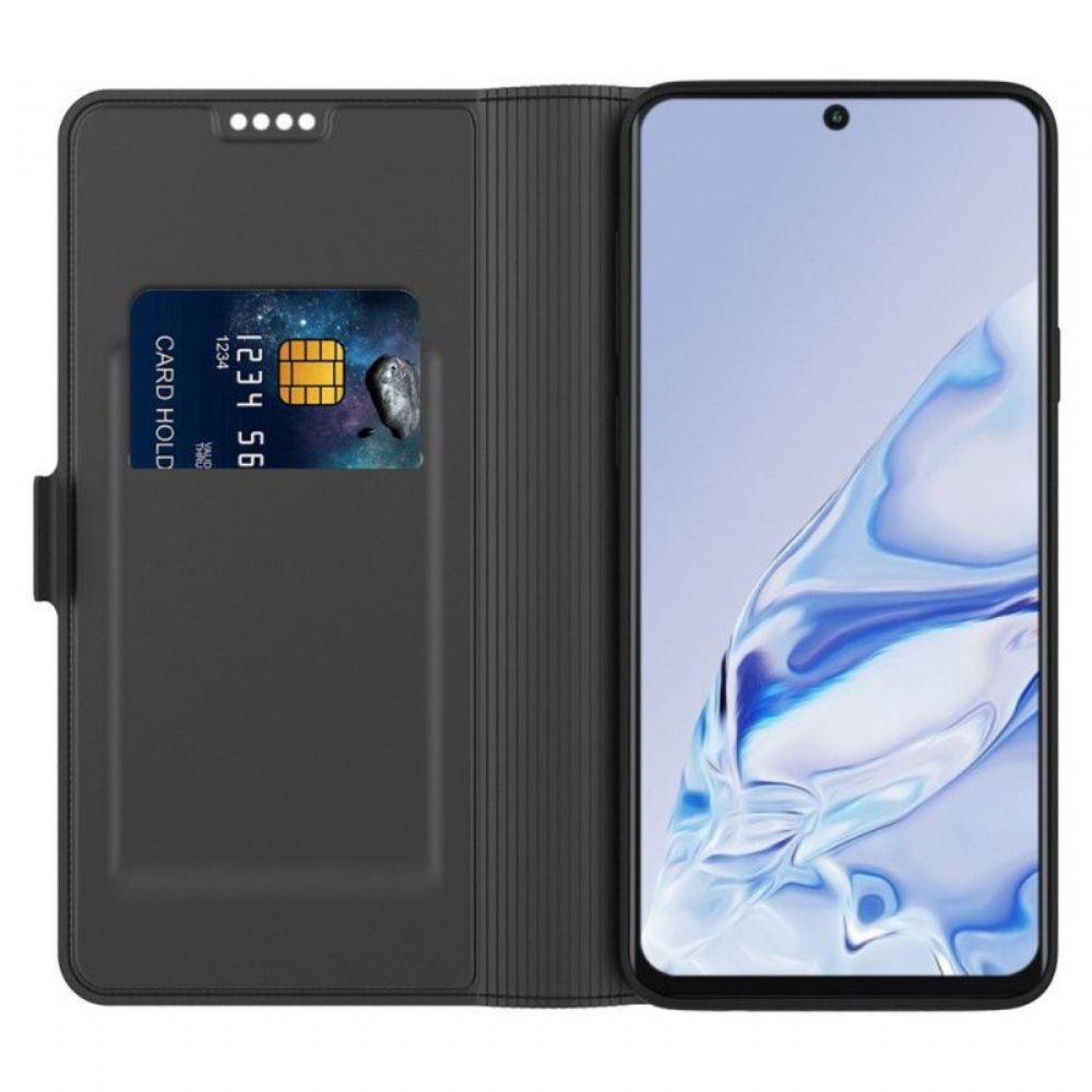 Flipové Pouzdro Na Xiaomi 13 Efekt Tenké Kůže