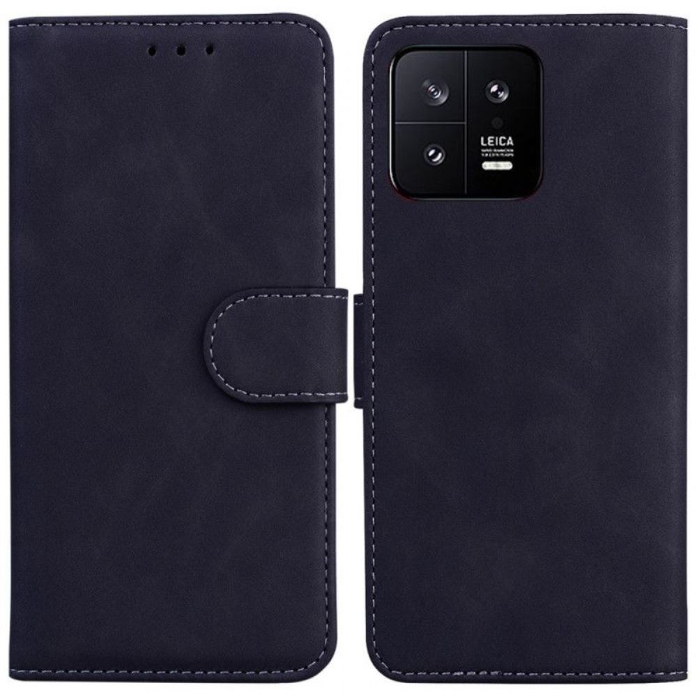 Flipové Pouzdro Na Xiaomi 13 Odkryté Švy