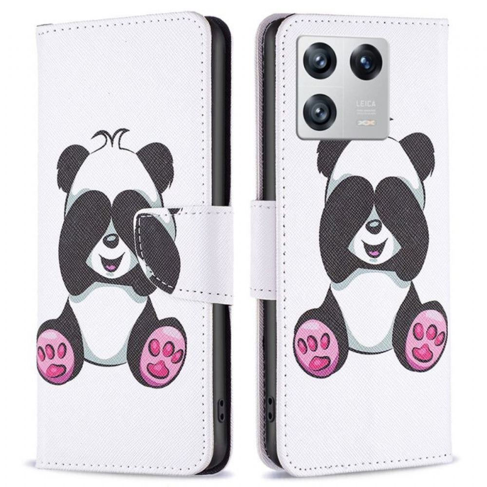 Flipové Pouzdro Na Xiaomi 13 Panda