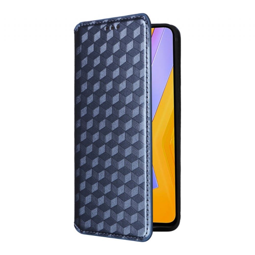 Kožené Pouzdro Folio Vivo V40 Se 5g Diamanty