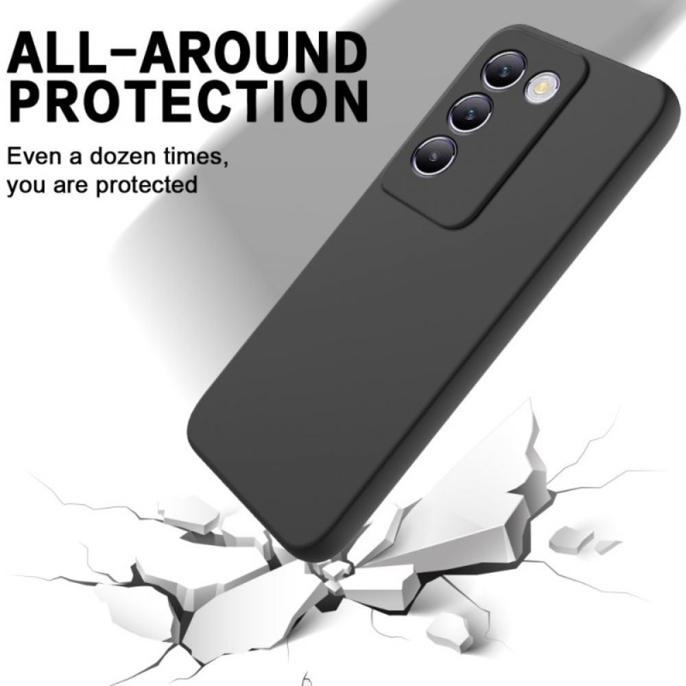 Kryt Vivo V40 Se 5g Tekutý Silikon S Páskem