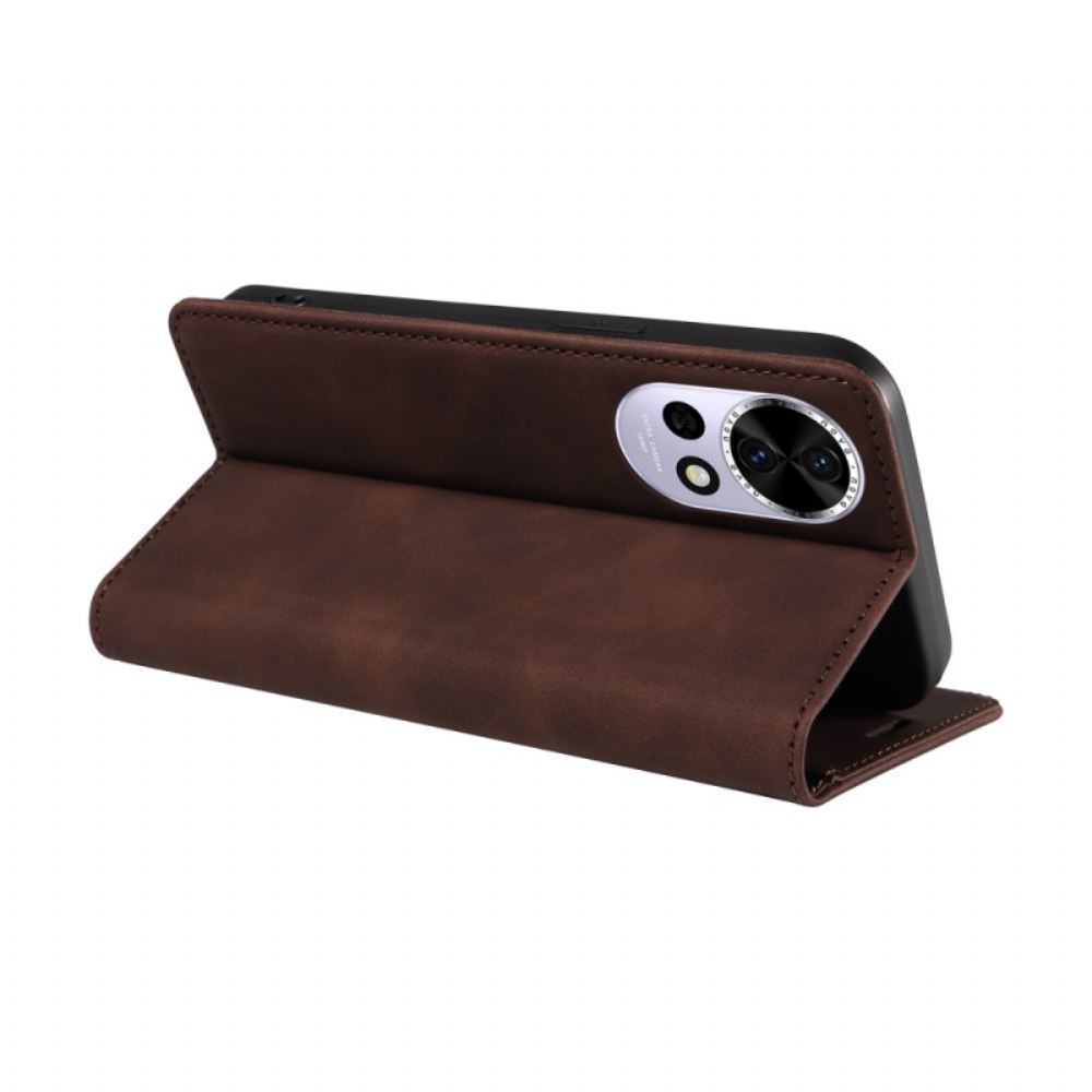 Kožený Kryt Huawei Nova 13 Betopnice Semišový Efekt