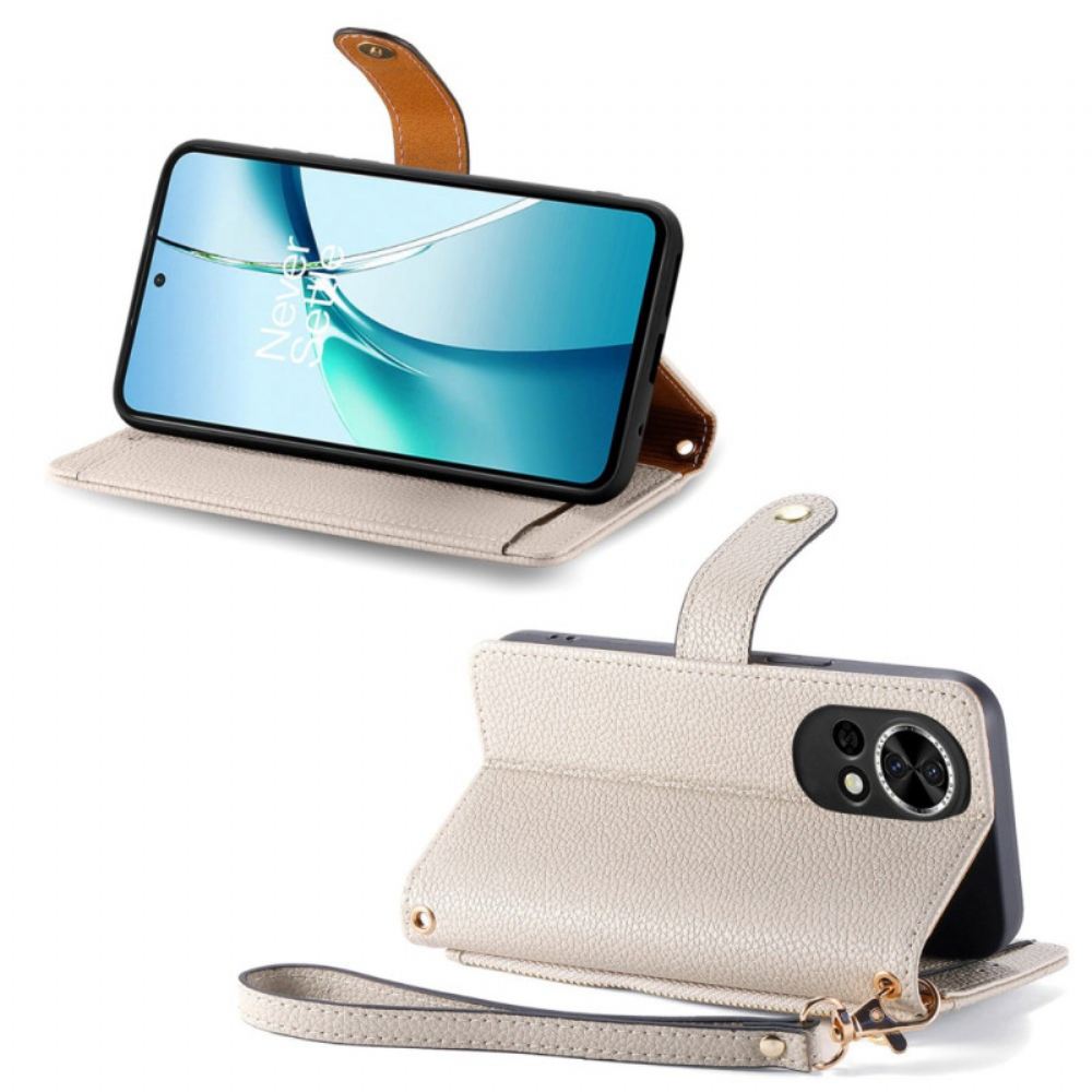 Kožený Kryt Huawei Nova 13 Peněženka S Rfid Srdíčky