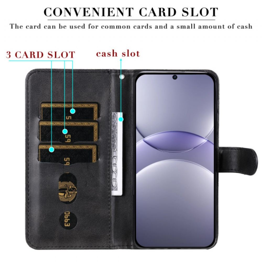 Kožený Kryt Na Huawei Nova 13 Pouzdro Na Zip