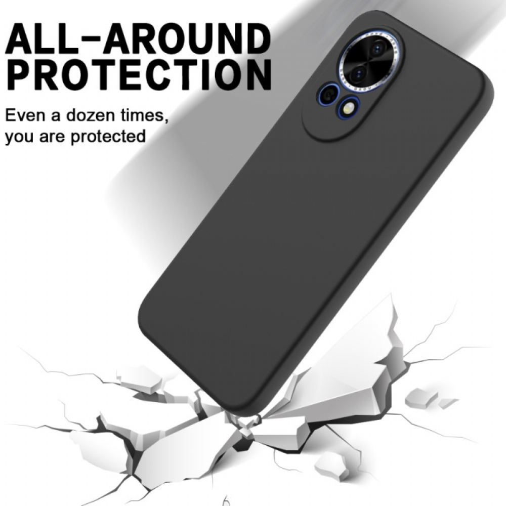 Kryt Huawei Nova 13 Šňůrka Na Krk Z Tekutého Silikonu