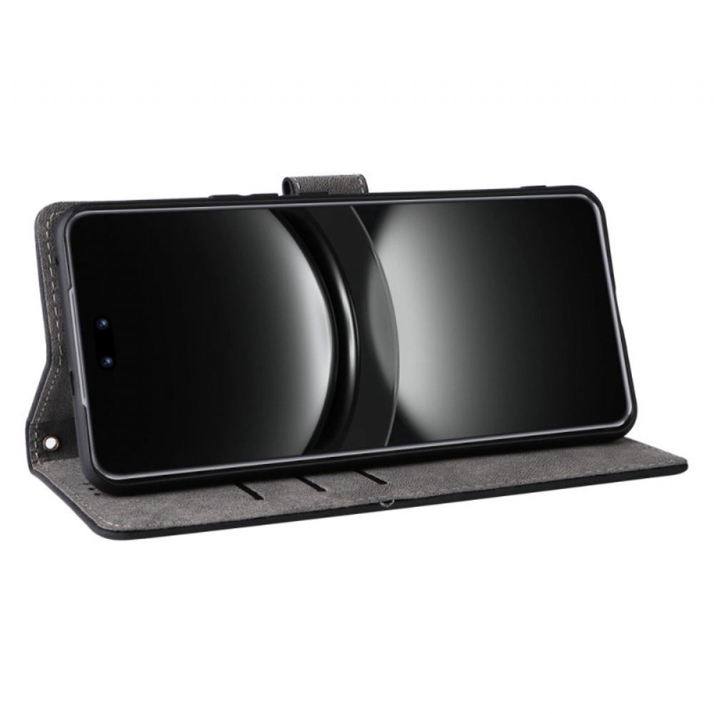 Peněženková Pouzdra Huawei Nova 13 Kryty Na Mobil Peněženka S Rfid Semišovým Efektem