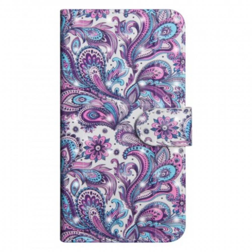 Flipové Pouzdro Na Huawei Y6 2019 / Honor 8A Květinové Vzory