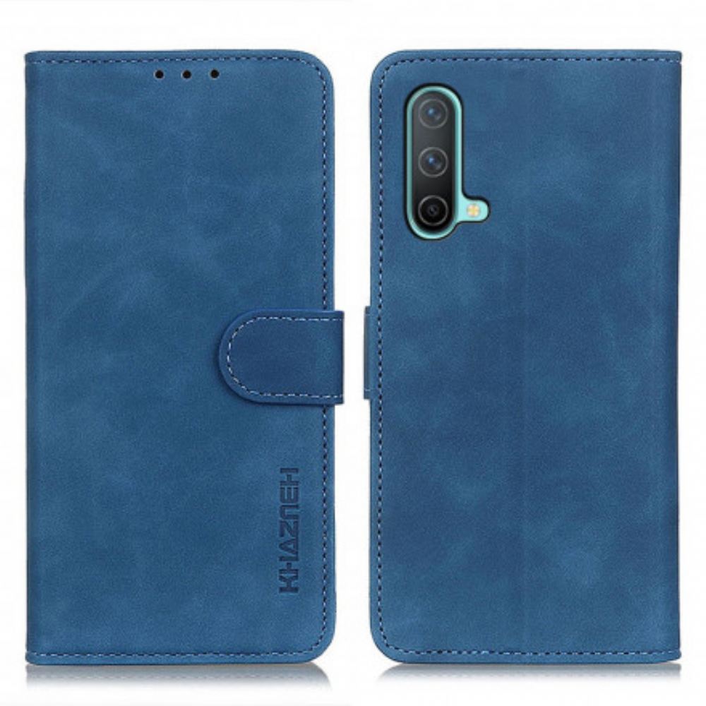 Flipové Pouzdro Na OnePlus Nord CE 5G Khazneh Vintage Kožený Efekt
