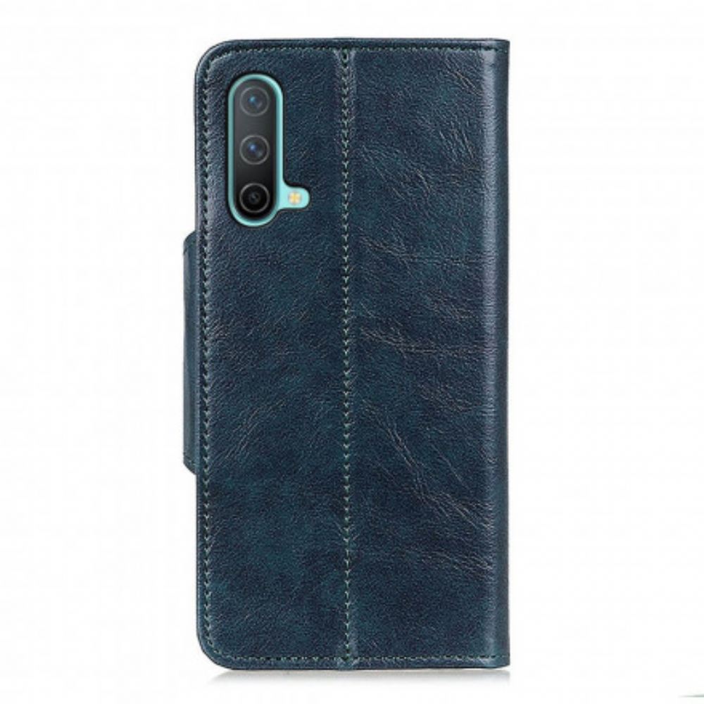 Flipové Pouzdro Na OnePlus Nord CE 5G Knoflíček Z Umělé Kůže Vintage