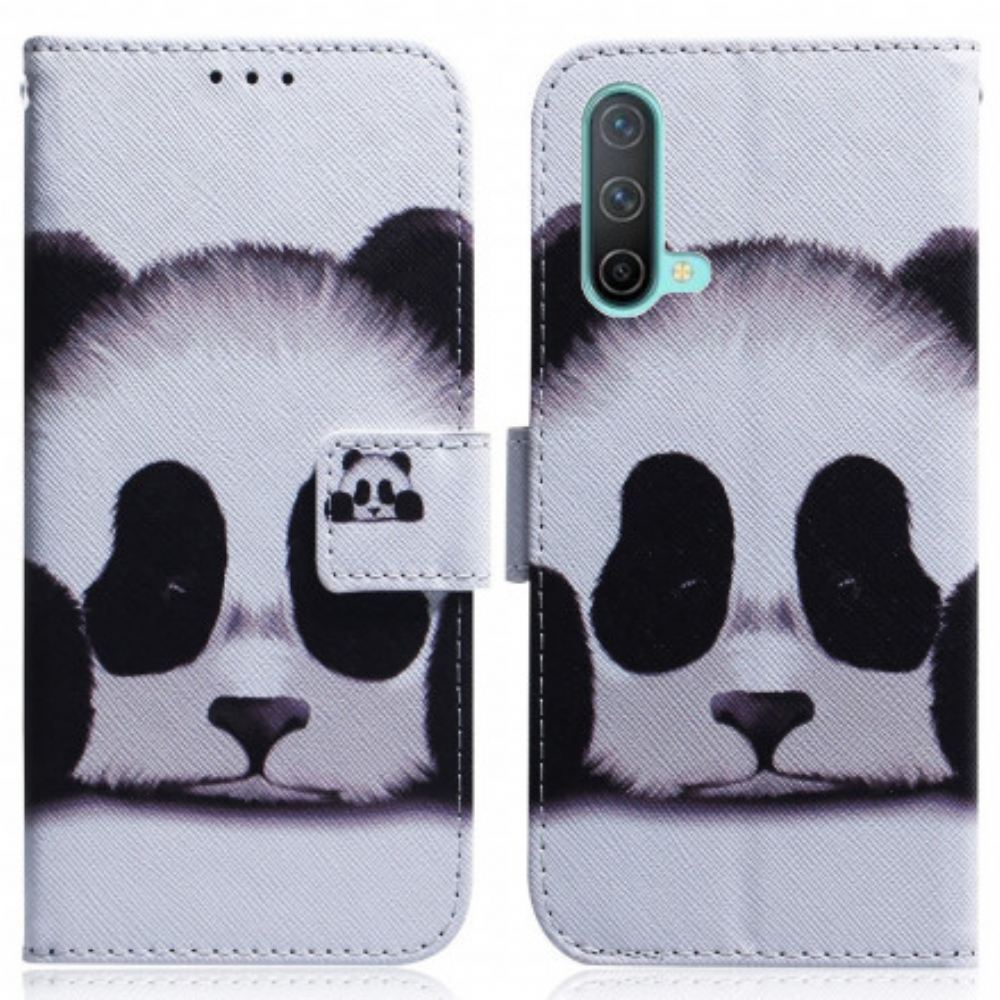 Flipové Pouzdro Na OnePlus Nord CE 5G Panda Tvář