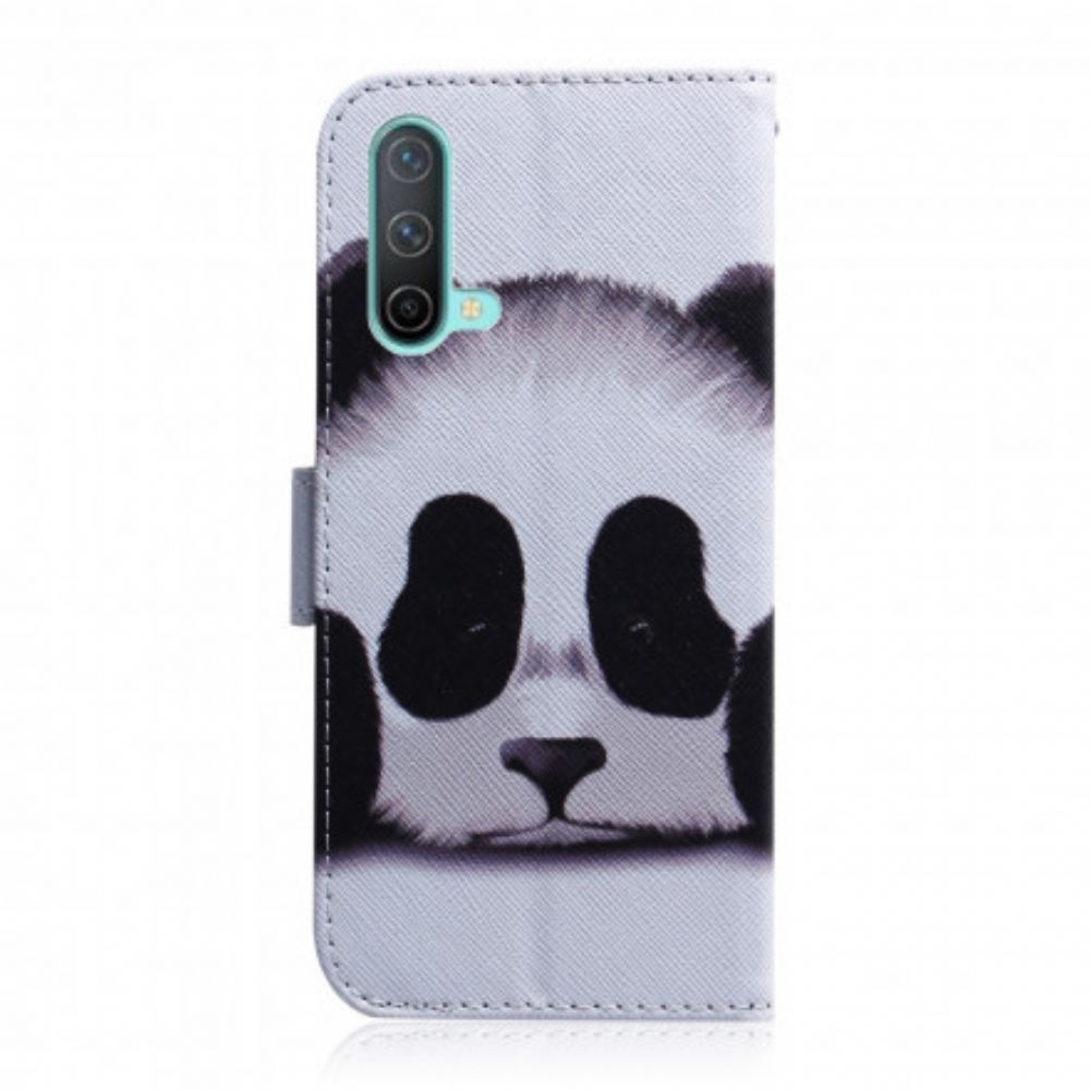 Flipové Pouzdro Na OnePlus Nord CE 5G Panda Tvář