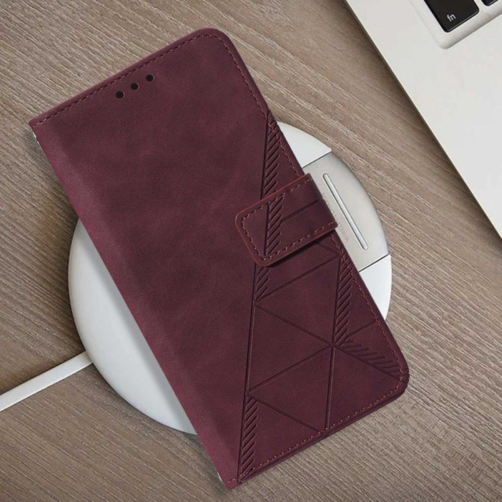 Kožené Pouzdro Na OnePlus Nord CE 5G Kožený Efekt S Ramenním Popruhem