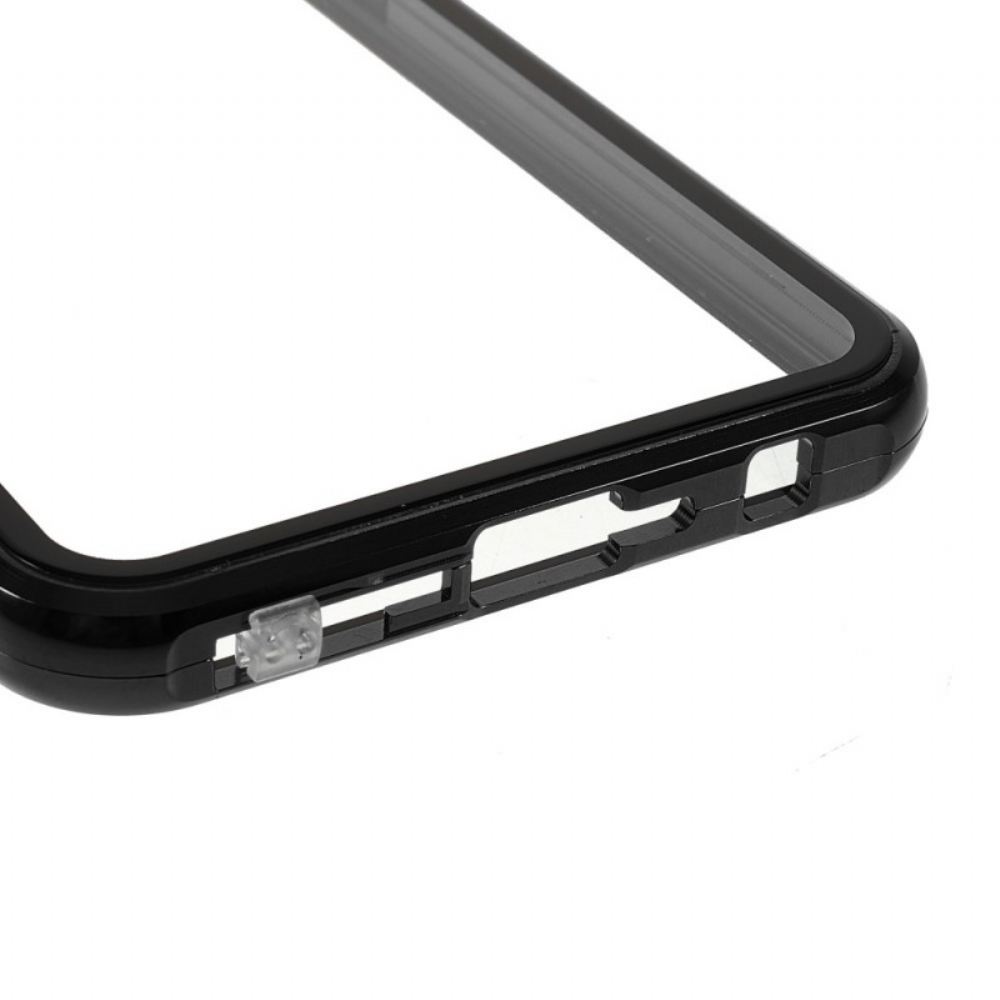 Kryt Na OnePlus Nord CE 5G Dvě Strany Magnetického Tvrzeného Skla A Kovu