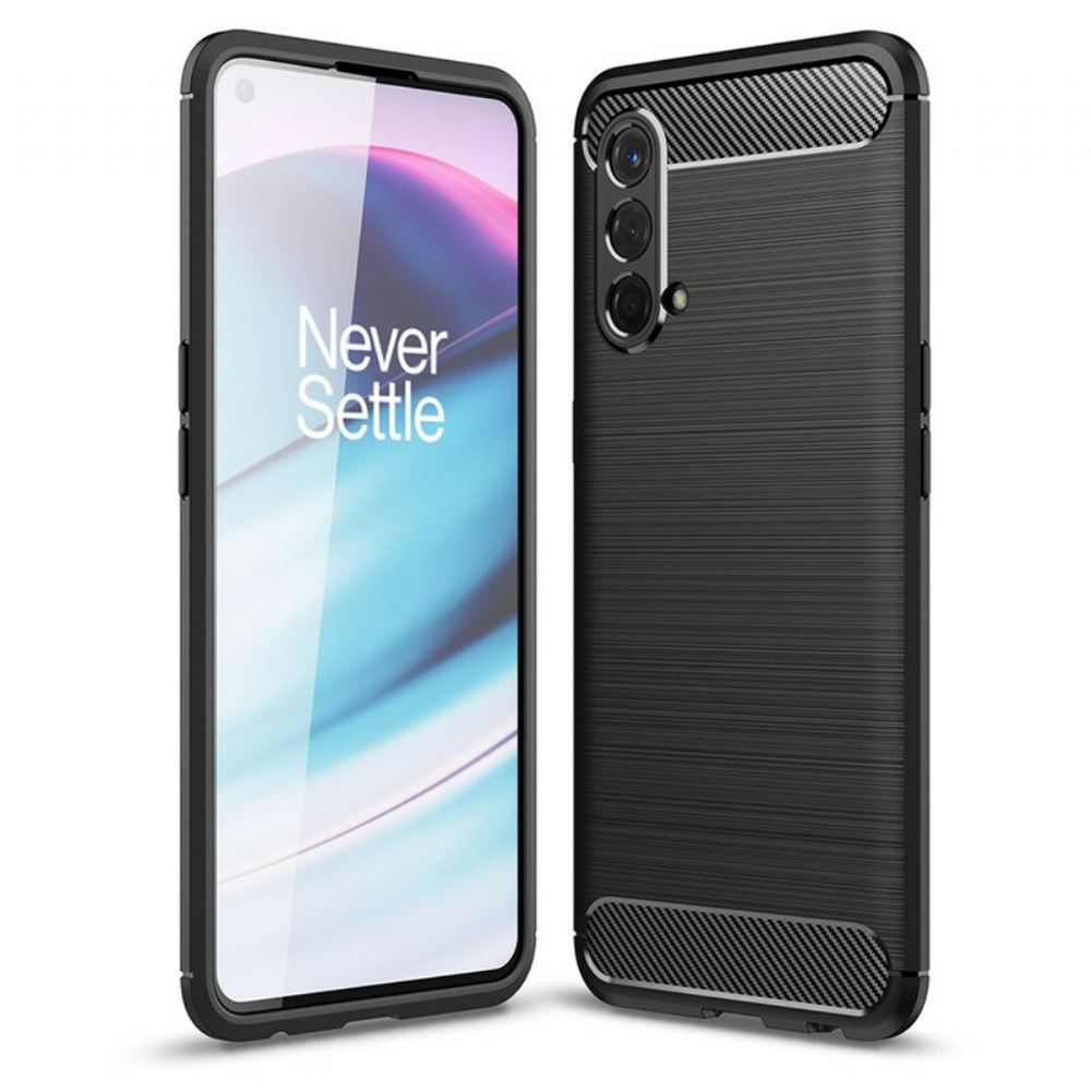 Kryt Na OnePlus Nord CE 5G Kartáčované Uhlíkové Vlákno