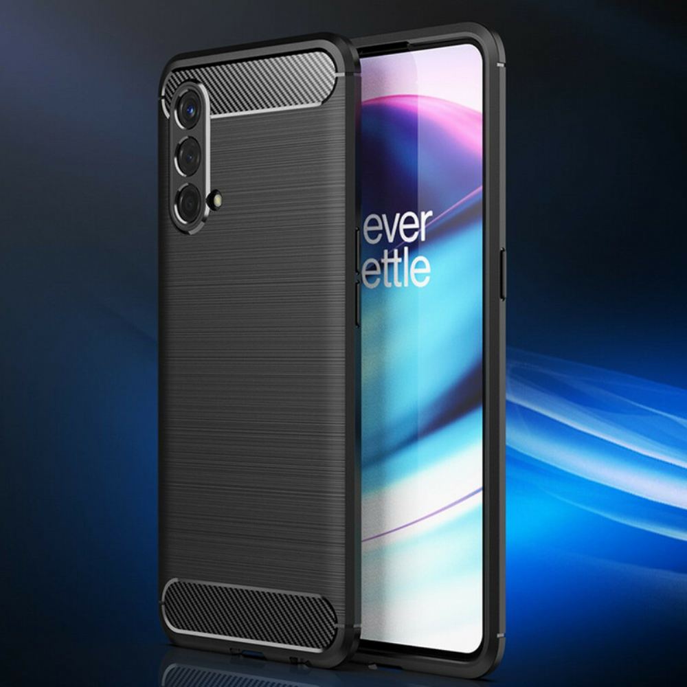 Kryt Na OnePlus Nord CE 5G Kartáčované Uhlíkové Vlákno
